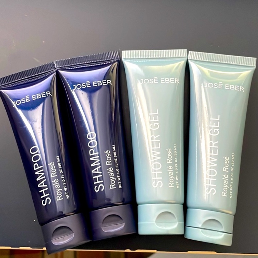 $12 addon 🍦 Jose Eber 4 Shampoo & Shower Gel Royale rose lot